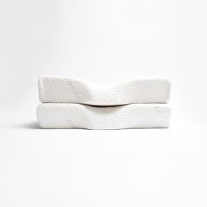 Dosaze Contoured Orthopedic Pillow, Queen Size Bed Pillow for Neck Pain Relief - Medium Firm, Bed Pillow for Back, Stomach and Side Sleepers, CertiPUR-US/Oeko-Tex