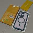 Miracase Magnetic for iPhone 16 Pro Case Full-Body Phone with Built-in Glass Screen Protector, [Compatible with MagSafe] Military Drop Proof 16 Pro Cover Bumper 6.3 inch, Green