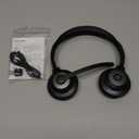 Wireless Headset with AI Noise Cancelling Microphone Bluetooth Headset - Bluetooth V5.2 Headphones with USB Dongle & Mic Mute for Computer/Laptop/PC/iPhone/Android/Cell Phones (Bluetooth+USB Dongle)