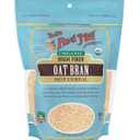 Bob's Red Mill Organic Oat Bran, 18oz (Pack of 4) - Non GMO, Vegan, Kosher (EXP 08/04/26)