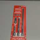 4-Piece 3/8" Drive Socket Extension Bar Set, Professional Socket Extension Set Include 3, 6, and 10 Inch Extensions and 3/8 Inch drive Universal Joint Sockets, Premium Cr-V Steel Construction