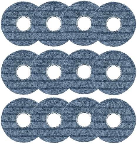 Loszaral 8-Pack C20 Omni Accessories Mop Pads - Washable & Reusable Microfiber Cloths Compatible with eufy C20 Omni Robot Vacuum Cleaner