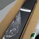 upsimples 35.5'' Long Floating Shelves for Wall Decor and Storage, Black, 35.5in