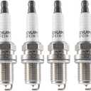 Autowxjq Iridium Spark Plugs Replace 7090 BKR5EGP PK20TT 4504, 4 Pack