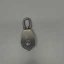 LordHardware M50 Single Pulley Snatch Block 304 Stainless Steel Lifting Crane Swivel Hook, 3/8" Rope x 2" Sheave