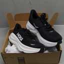 Hoka Men's Bondi 9 Sneaker (10.5, Black/White)