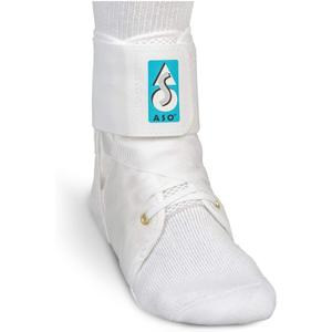 Med Spec ASO Speed Lacer Ankle Brace for Sprained Ankle and Peroneal Tendonitis, Orthopedic Ankle Support for Men, Women, Adults, Teens and Kids, Sports Injury Recovery