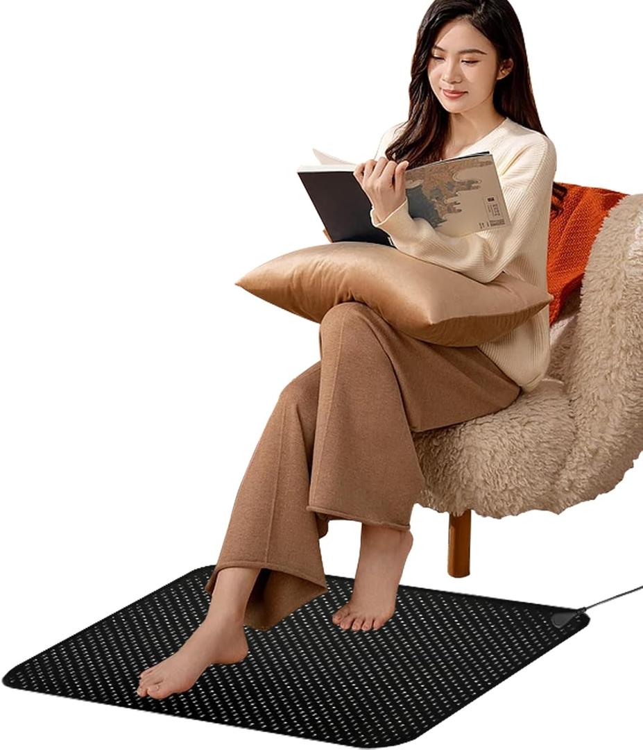 Grounding Mat for Sleeping, Earth Mat Grounding Pad for Energy, Pain Relief, Inflammation, Feet and Back Pain (15.7"x19.6")