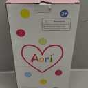 Aori Lifelike Reborn Baby Girl Dolls - Realistic 20-Inch Newborn Doll with Poseable Limbs and Feeding Kit, Weighted Real Life Reborn Baby Doll Gift Set for Seniors, Collectors and Kids 3+ (Purple)