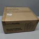 HomeBuddy Shoe Organizer for Closet - 12 Pack Shoe Boxes Clear Plastic Stackable Bins, Clear Shoe Boxes Stackable with Lids, Sneakers Storage Case, Zapateras Organizer for Shoes, Closet Shoe Organizer