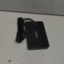 JouleLoom 6 FT Flat Plug Surge Protector Power Strip,11 Multiple AC Outlets with 6 USB Ports (2 USB C), 6 Feet Extension Cord, 1250W/10A, One Touch Switch Button, 17 in 1 Compact powerstrip