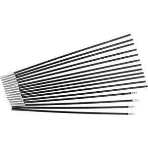 Camping Tent Pole Bars Fiberglass Camping Tent Pole Bars Outdoor Support Rods Kit Fiberglass Awning Frames Replacement Set Stretchable Corrosion-Resistant 3.0-4.9m Length (4.48meters)