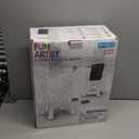 Easel for Kids, Toddler Art Easel Adjustable Standing, Magnetic Double Sided Easel with Painting Accessories Gift for Boys and Girls (Purple red)