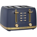 West Bend Timeless 4-Slice Toaster, Dark Blue Gold