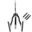 Engine Cylinder Hone Tool | 2" to 7" Diameter Diameter Adjustable Deglazer with Extra 3PCS 4" Long Stones 220 Grit (4")