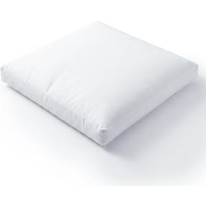 THE ART BOX 35 x 35 Inches Large Square Pillow Insert – Extra Thick Hypoallergenic Polyester Fill, Oversized Decorative Cushion Filler for Floor Pillows & Couch Covers (White)