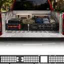 Truck Bed Divider 60"-70" Adjustable, Cargo Divider for Full Size Truck | Multi-Functional Cargo for Pickup Truck Bed, MOLLE Panel, Compatible with Ford F150 Chevy Silverado Gmc Sierra Cargo Manager