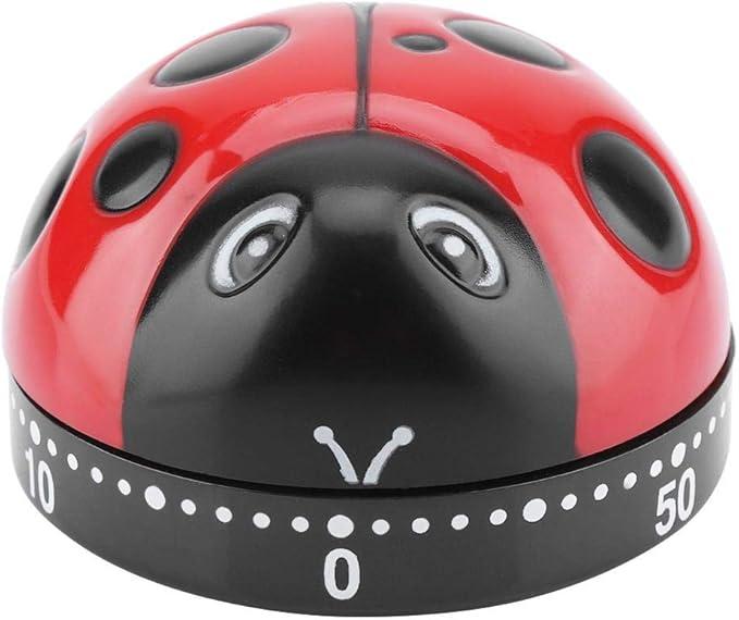 Culinary Elements Ladybug 60 Minute Kitchen Timer New