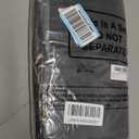 6 Pcs 24'' x 50'' Clear PVC Garment Bag Dance Costume Competition Bag with Rack Zippers Pockets Hanging Garment Covers Costume Organizer Costume Carrier for Adults Kids(Black)