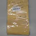 FireKylin 100 Pcs Brown Paper Bags with Window, 6.3" x 8.6" Stand Up Pouches, Zipper Food Storage Bags for Packaging Products, Reusable, Sealable