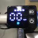 Gyroor H30 Max Electric Scooter for Kids, LED Dispaly, 150W Powerful Motor, Dual Brake System, Adjustable Height and Speed, Best Presents for Kids (Blue)