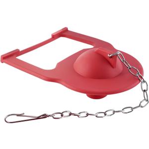 Hibbent 2 Inch Toilet Flapper Replacement Compatible with Kohler Hinge-style parts 84995 and 1000490 Toilet Flapper, High Performance with Stainless Chain, Easy to Install