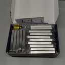 Ravinte 30 Pack Brushed Nickel Kitchen Cabinet Handles 3-3/4 Inch Cabinet Pulls Square Kitchen Hardware for Cabinet Drawer Pulls Drawer Handles Come with Screwdriver