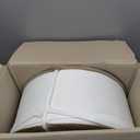 1/2" Strapping 9900 Ft Machine Grade 8x8 Core Polypropylene Heavy Duty Grade Strapping, 1 Roll, White