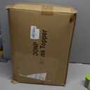 COONP King Mattress Topper, Extra Thick Pillowtop, Cooling Plush Mattress Pad Cover Cotton Top Bed Topper Protector with 8-21 Inch Deep Pocket (White)