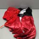 Women Little Red Riding Hood Costume Christmas Halloween Party Dress with Cape (XS)