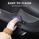 8Pcs Door Sill Protector for Tesla Model 3 Highland 2023 2024 2025 2026, Carbon Fiber Anti-Scratch, Highland Kick Protection Pad Interior Accessories, Friction Resistant, Easy Install 8pcs Model 3 2024