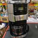 Gevi 10-Cup Drip Coffee Maker with Built-in Grinder, Programmable Brew Coffee Machine with Timer, Reusable Filter, 1.5L Water Tank, Coffee Pot, Warming Plate Burr Grinder Combo