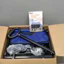 35" L Extra Long Wagons Carts Foldable, 360LBS Heavy Duty Collapsible Wagon with Wheels, Folding Wagon Portable Utility Cart for Groceries, Shopping, Camping, Sports