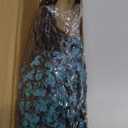 Babys Breath Artificial Flowers 8 Bundles Real Touch UV Resistant Fake Flowers Silk Faux Flowers for Vase Home Office Wedding DIY Floral Indoor Outdoor Centerpiece Table Decoration (Peacock Blue)