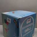 Sequin Backdrop 6ftx6ft Rainbow Silver Shimmer Wall Backdrop Party Photo Backdrop for Bridal Shower Wedding Anniversary Photograph Backgrounds