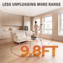 Handheld Steam Cleaner for Home & Car Detailing, 1600W Multi-Purpose Steamer, 1.69QT Large Tank Deep Cleaning Machine with 15 Accessories for Grout, Tile, Furniture
