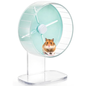 Foraineam Hamster Wheel Silent Hamster Exercise Wheels, 7.5 Inch Quiet Spinner Hamster Running Wheels with Adjustable Stand for Hamsters Gerbils Mice Or Other Small Animals