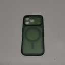 TOCOL for iPhone 17 Pro Case, Full Camera Protection, Builtin Magnetic Ring, Compatible with Magsafe Charger, Drop Protection, Translucent Matte Phone Case for iPhone 17 Pro 6.3 inch (Alpine Green)