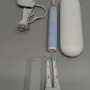 Oral-B iO Deep Clean Rechargeable Electric Powered Toothbrush, Icy Blue with iO Series 3 Limited, 2 Brush Heads and Travel Case - Pressure Sensor to Protect Gums - 3 Cleaning Settings - 2 Minute Timer (1 Count (Pack of 1))