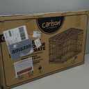 Carlson Secure and Compact Double Door Metal Dog Crate, Medium with Divider Panel (30.0"L x 19.0"W x 22.0"H)