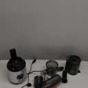 Ganiza Juicer Machines, Slow Masticating Juicers with Large Feed Chute for Whole Fruits & Vegetables, Cold Press Juicer with 3 Replace Filters for Batch Juicing, Easy to Clean, BPA Free(Silver)