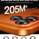 TORRAS 3-Year Ultimate Durability for iPhone 17 Pro Max/17 Pro Camera Lens Protector-1:1 Invisible Fit & Ultra Clarity, Military-Grade 9H+ Aerospace Glass Anti-Scratch Easy Installation,Black