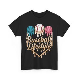 Baseball Lifestyle 101 Apparel Youth Baseball Drip Icecream T-Shirt, S
