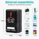 Voltage Converter 110V to 220V Step-Up & Down Power Two-Way Conversion Voltage Converter Transformer for Travel, RV, Camping (Black)