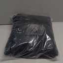 Table Skirts for Rectangle Tables 6ft - One-Piece Black Tablecloths and Skirt, Wrinkle Resistant Ruffles Elastic Cover for Banquets, Weddings, Events, Parties (72" x 30" (Rectangular))