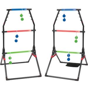 Wild Sports Light-Up Ladderball Set - LED Powered Ladder Balls Set - Includes 6 Light-up Bolos