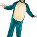 Disguise Snorlax Costume, Official Pokemon Classic Adult Costume and Headpiece, Size Small/ Medium
