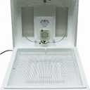 Farm Innovators 2100 Heated Still Air Incubator for 4 Dozen Eggs with Built in Hygrometer, Solid State Circuitry, and 2 Large Viewing Windows, White (1 Pack)