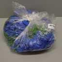 WEISPARK Fake Hanging Flowers - 12 Pieces 3.75 Feet/Piece Artificial Wisteria Vine Ratta Hanging Garland Silk Flowers for Home Party Wedding Decor (Royal Blue)