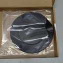 Aunginsy Car Fuel Tank Cap Trim Cover Compatible with Toyota Tundra 2022 2023 2024 2025 2026, Pickup Fuel Filler Door Oil Gas Cap Panel Scratche Protector Cover Decoration ABS Exterior Accessories